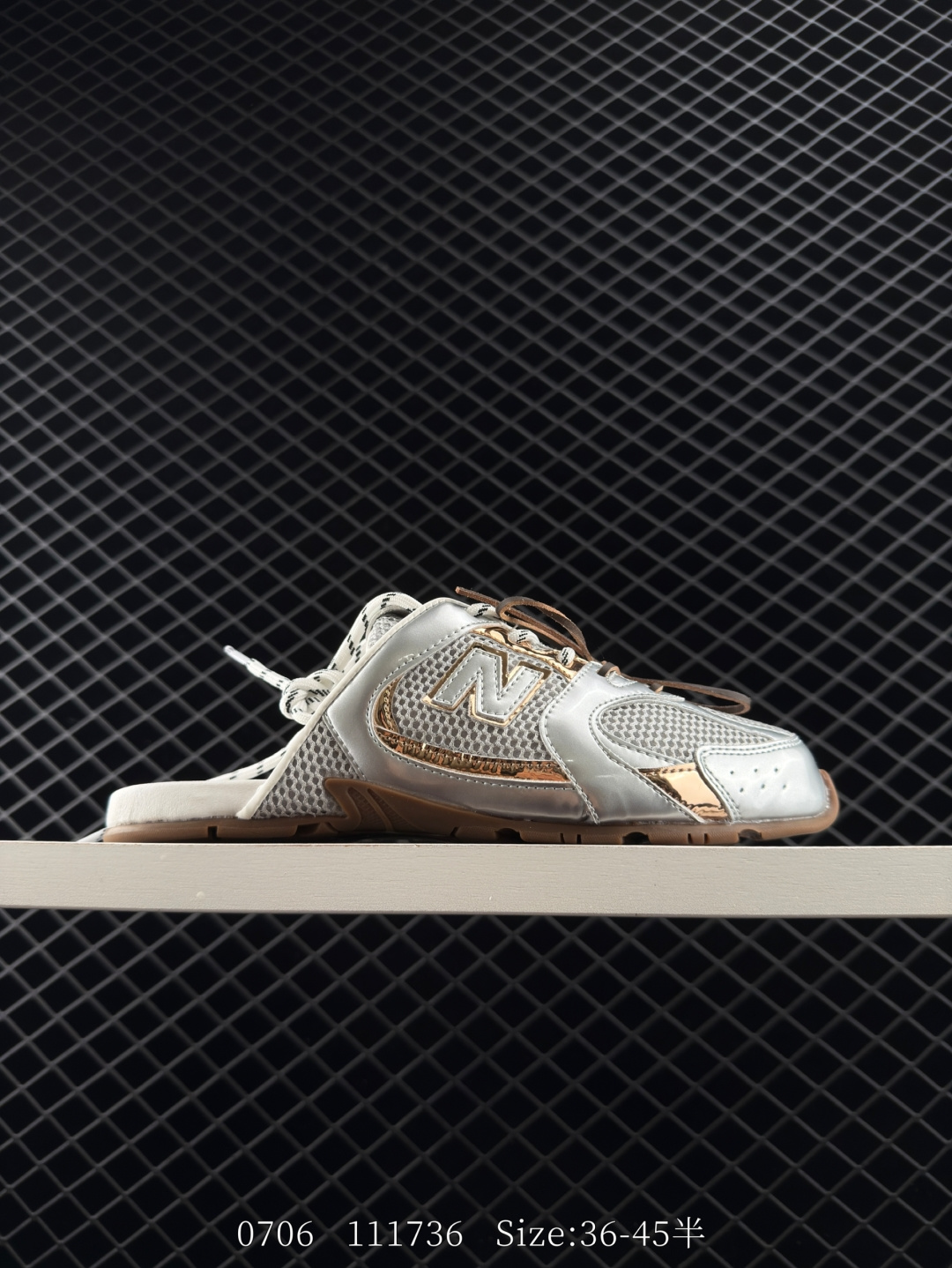 Miu Miu x NB  New Balance 530 SL Faded Suede Mules